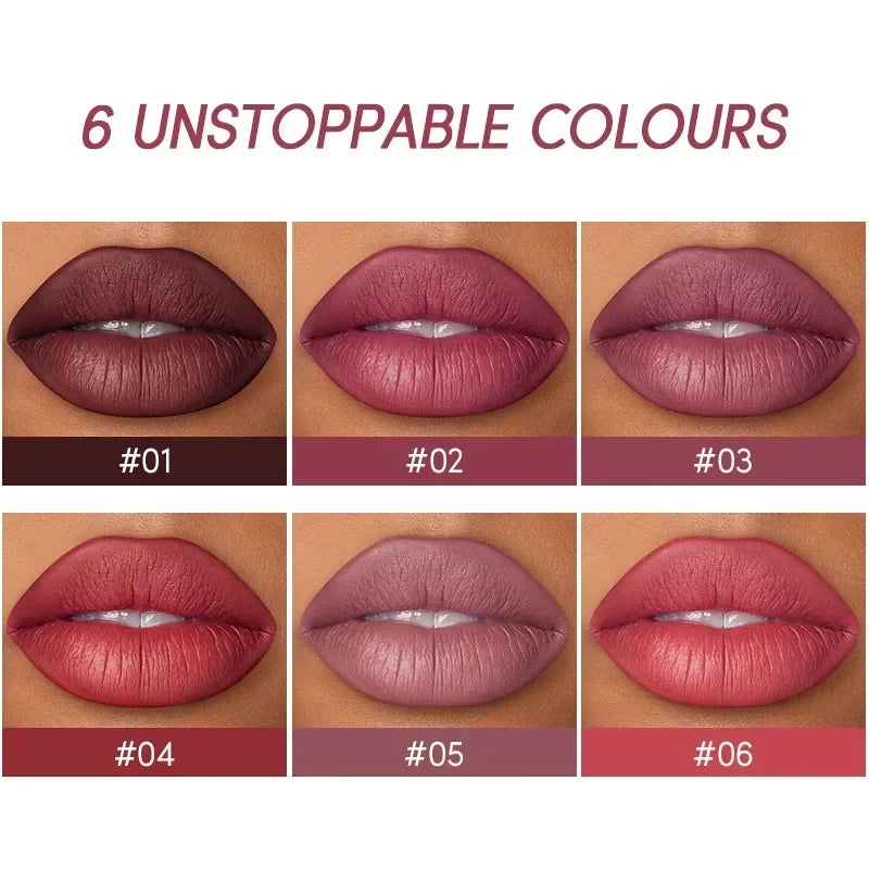 2-in-1 Waterproof Lipstick and Lip Liner Set